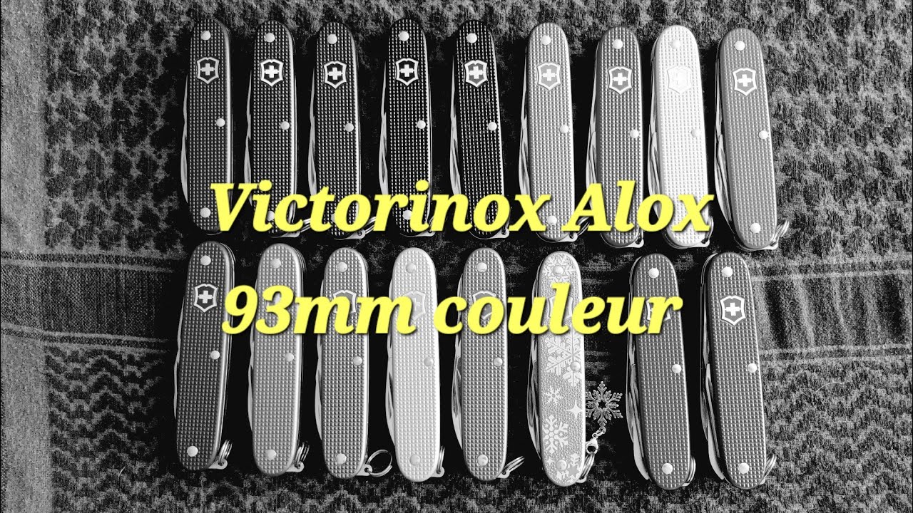 Victorinox Alox couleur 93mm! ( vidéo plaisir ).