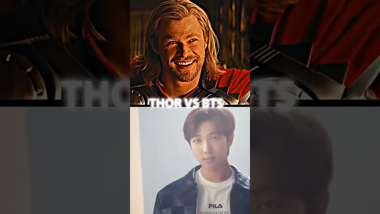Thor vs Bts | Fair match | #saynotolgbtq #mcu #bts #army #subscribe #shorts #thor