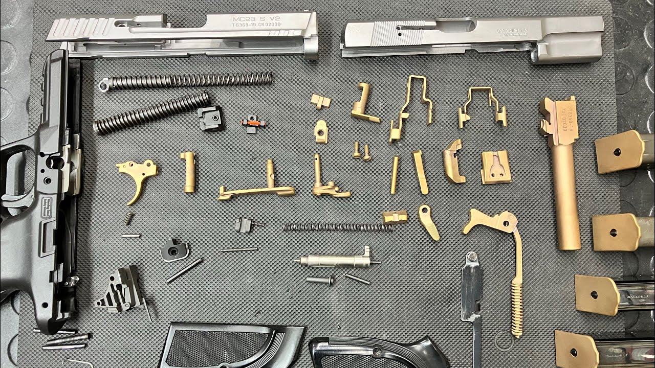 BROWNING 14 LÜ ve MC 28 S V2 modifiye ve titanyum kaplama yaptık