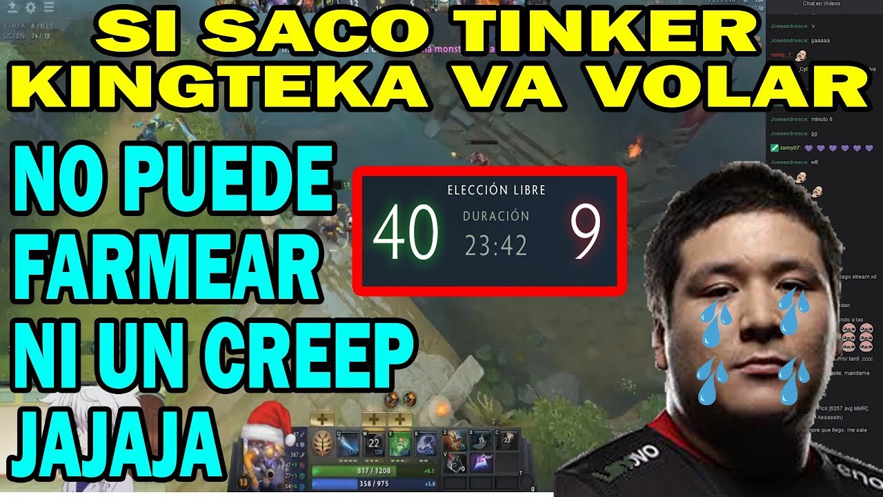WISPER HUMILLA BRUTALMENTE A KINGTEKA CON SU TINKER | DOTA 2 COSAS