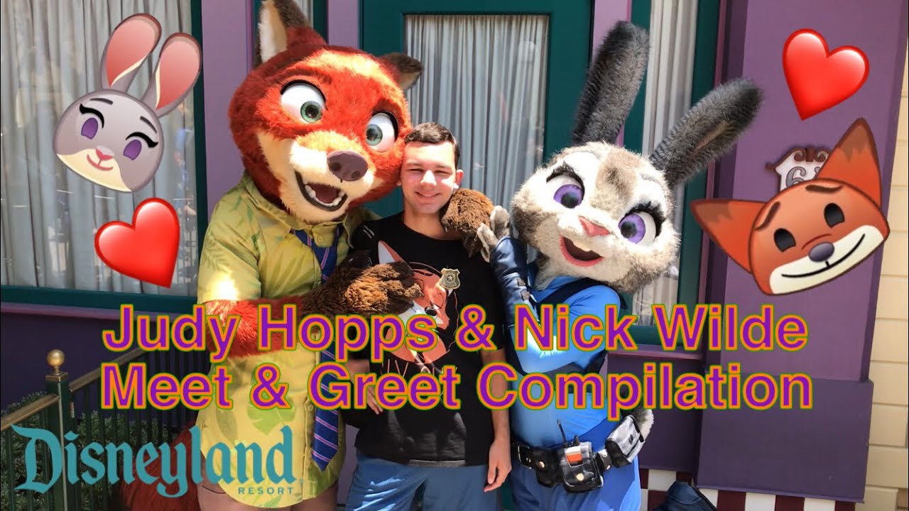 Judy Hopps & Nick Wilde Meet & Greet Compilation