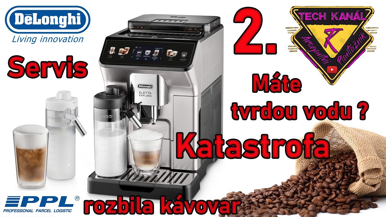 ☕Delonghi ECAM 450.55🥤díl 2.👿 jak se starat o kávovar když máte tvrdou vodu ❓ DRAMA 🤣