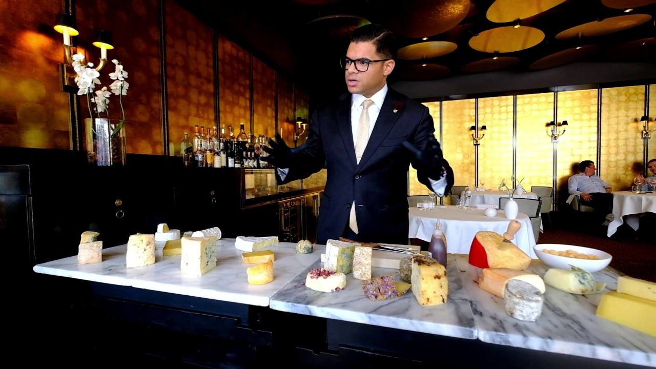 The most AMAZING CHEESE TROLLEY at 1 Michelin star restaurant Bord'eau in Amsterdam