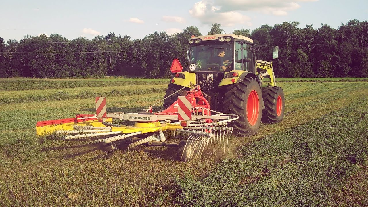 ☆Zgrabianie lucerny 2018☆Claas ☆㋡AgroTomFarm