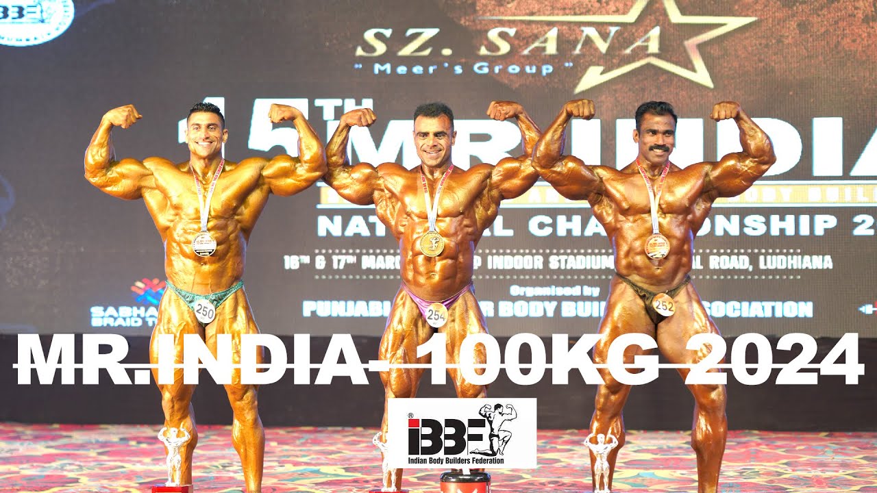 MR.INDIA  2024 | 100KG