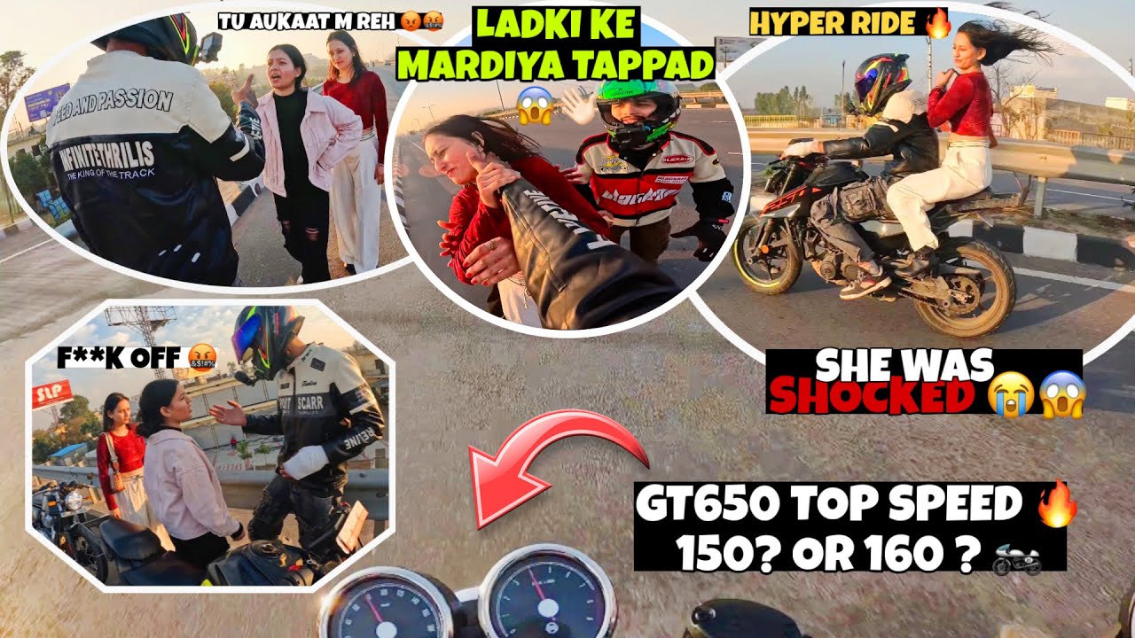 Ladki Ko Mara Tappad 😭 | Ladki Ne Kari Batameezi | Main Highway Per Hogayi Ladayi 😱🤟🏻
