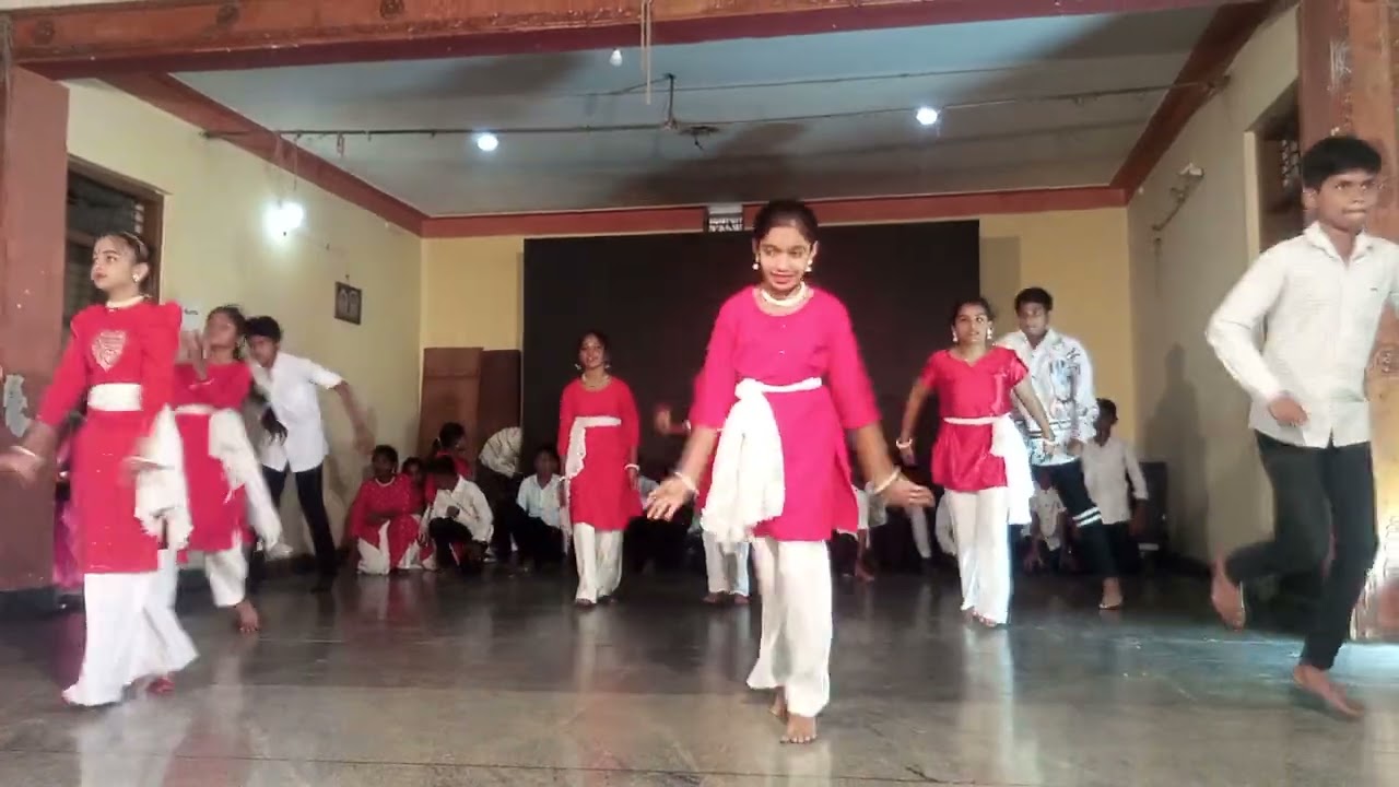 Divyachethana English high school in 2026-27 annual sports day of 6th A2 dance