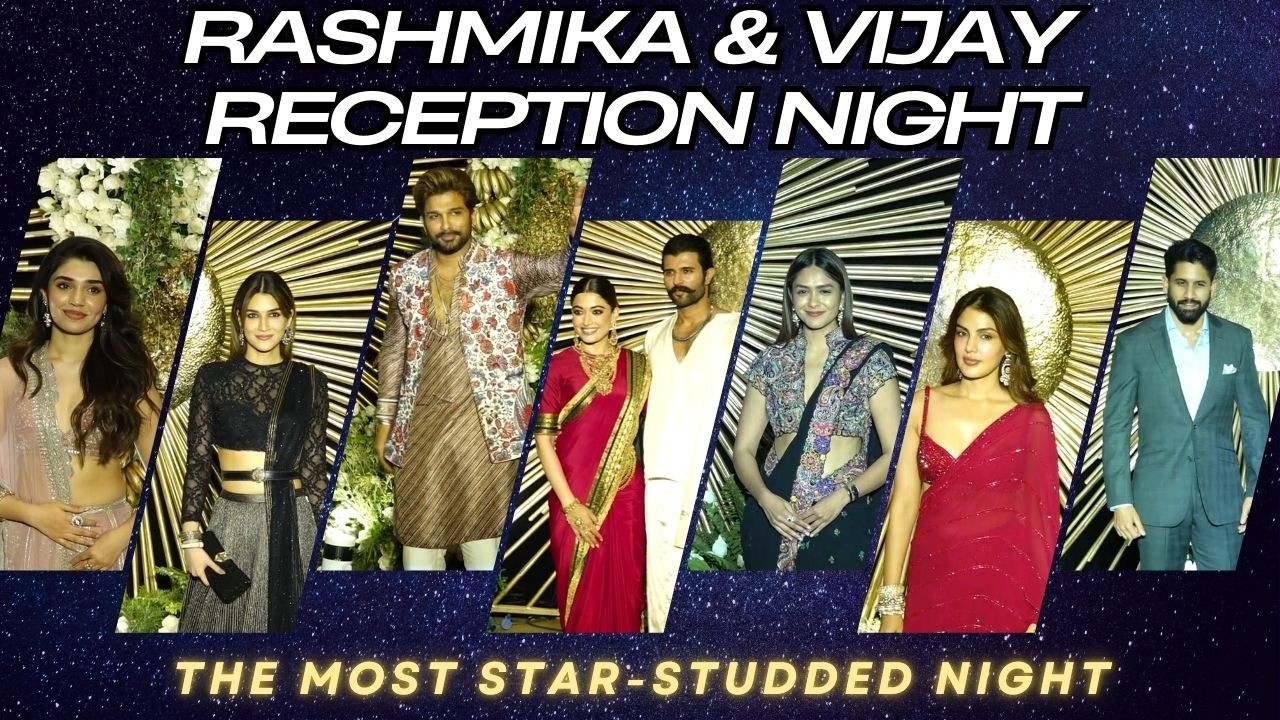 Rashmika Mandanna & Vijay Deverakonda Host Grand Wedding Reception