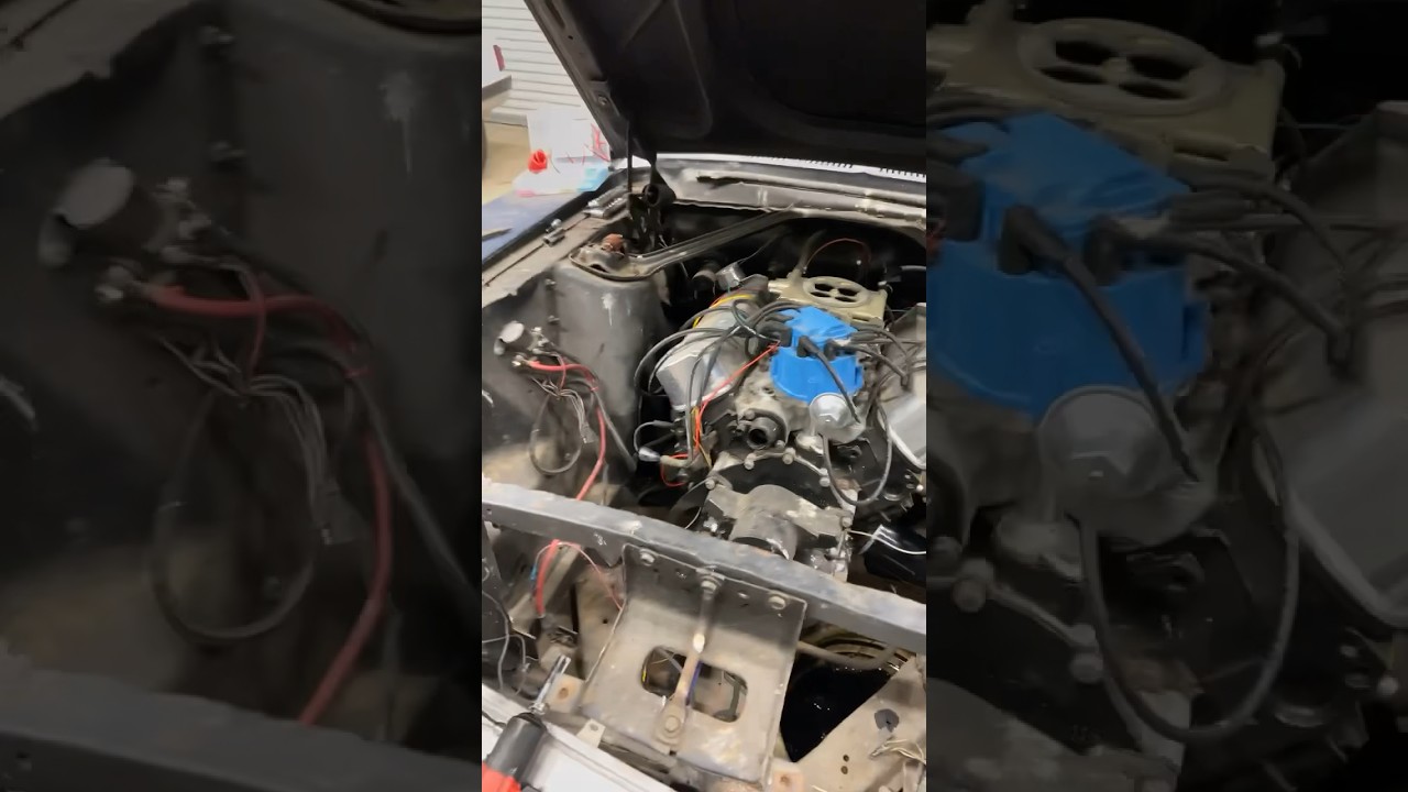 Update on 67&rsquo; #Mustang #efi install!! SHE LIVES! Breaking in the engine tonight and then full video!