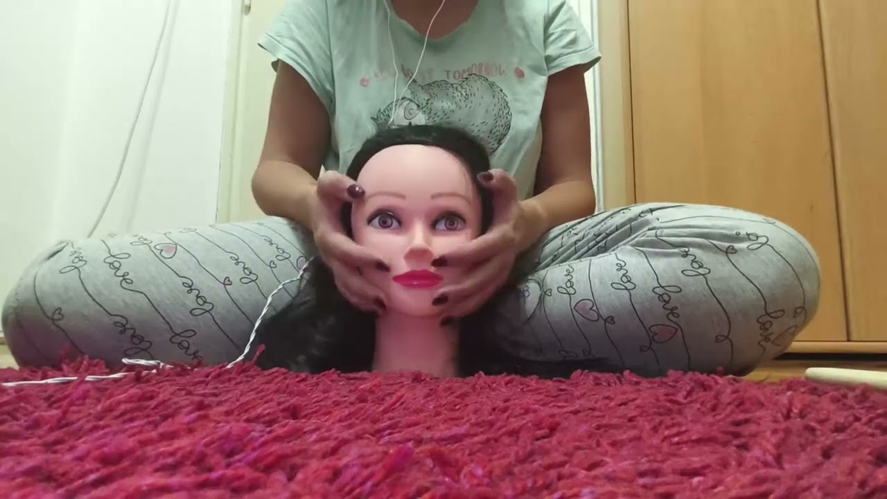 Magyar ASMR - Manöken fej masszázs