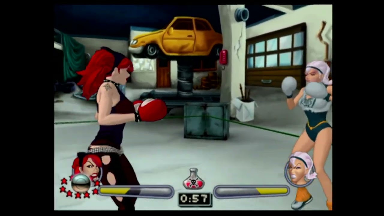 Black and Bruised Holly Vixen vs Jumping Janet