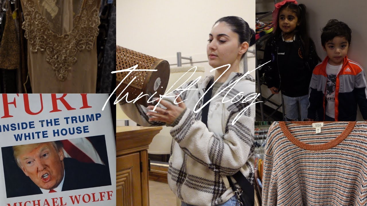 THRIFT VLOG: COME THRIFT WITH ME SALVATION ARMY & GOODWILL