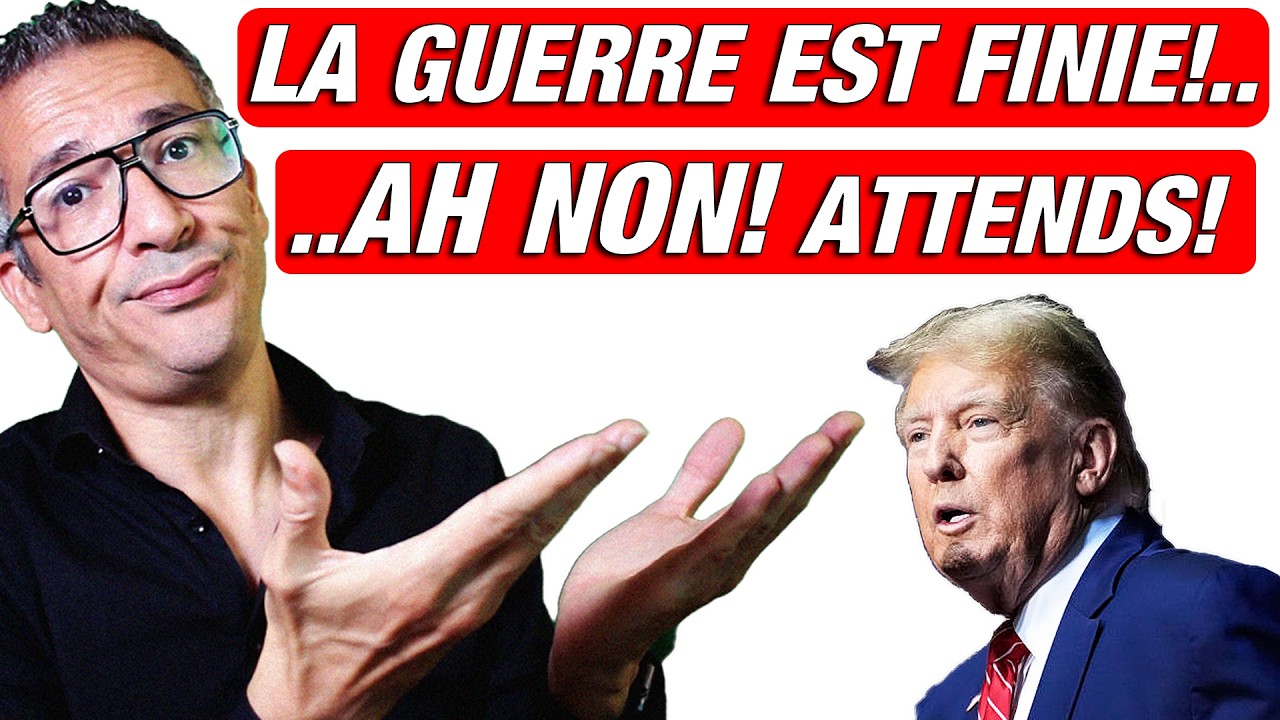 Guerre en Iran : Le BLUFF de trump pour sauver la bourse ?