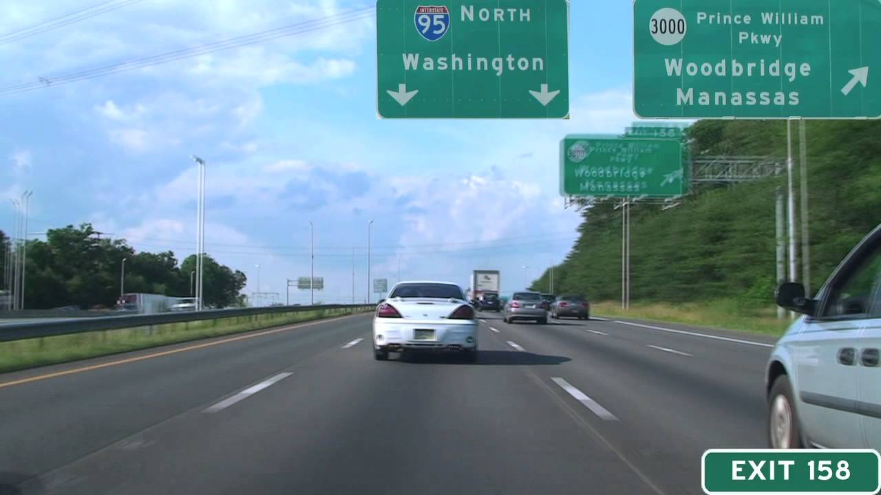 I-95 North Mile 152-170: Northern Virginia