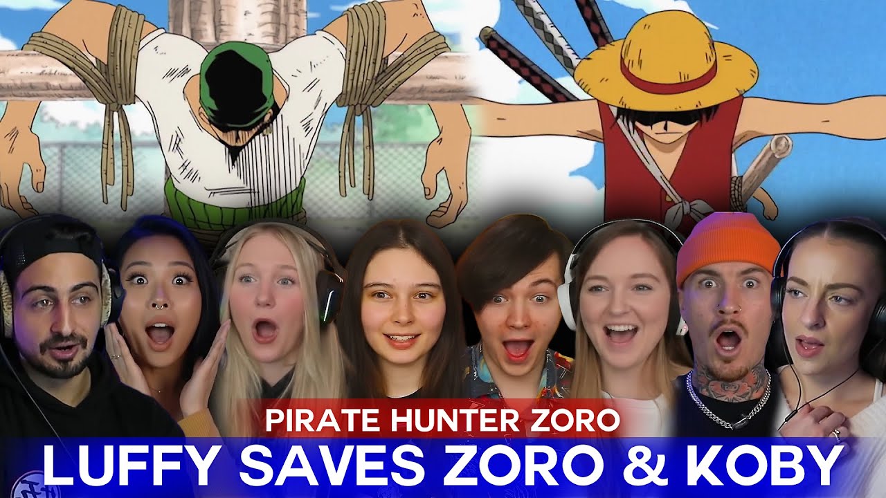 Luffy First Time Meeting Zoro | One Piece Ep 2 Reaction Highlights
