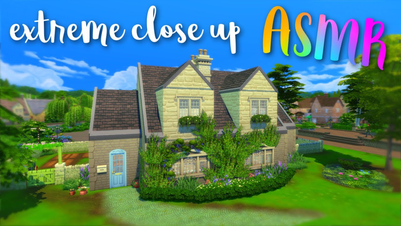 ASMR | Building my cottagecore dream home 😍🏡 Super close up whispering for sleeeep