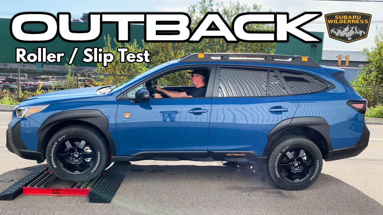 Subaru Outback Wilderness Роликовые / скользящие тесты | Лучший SUBARU AWD на данный момент?