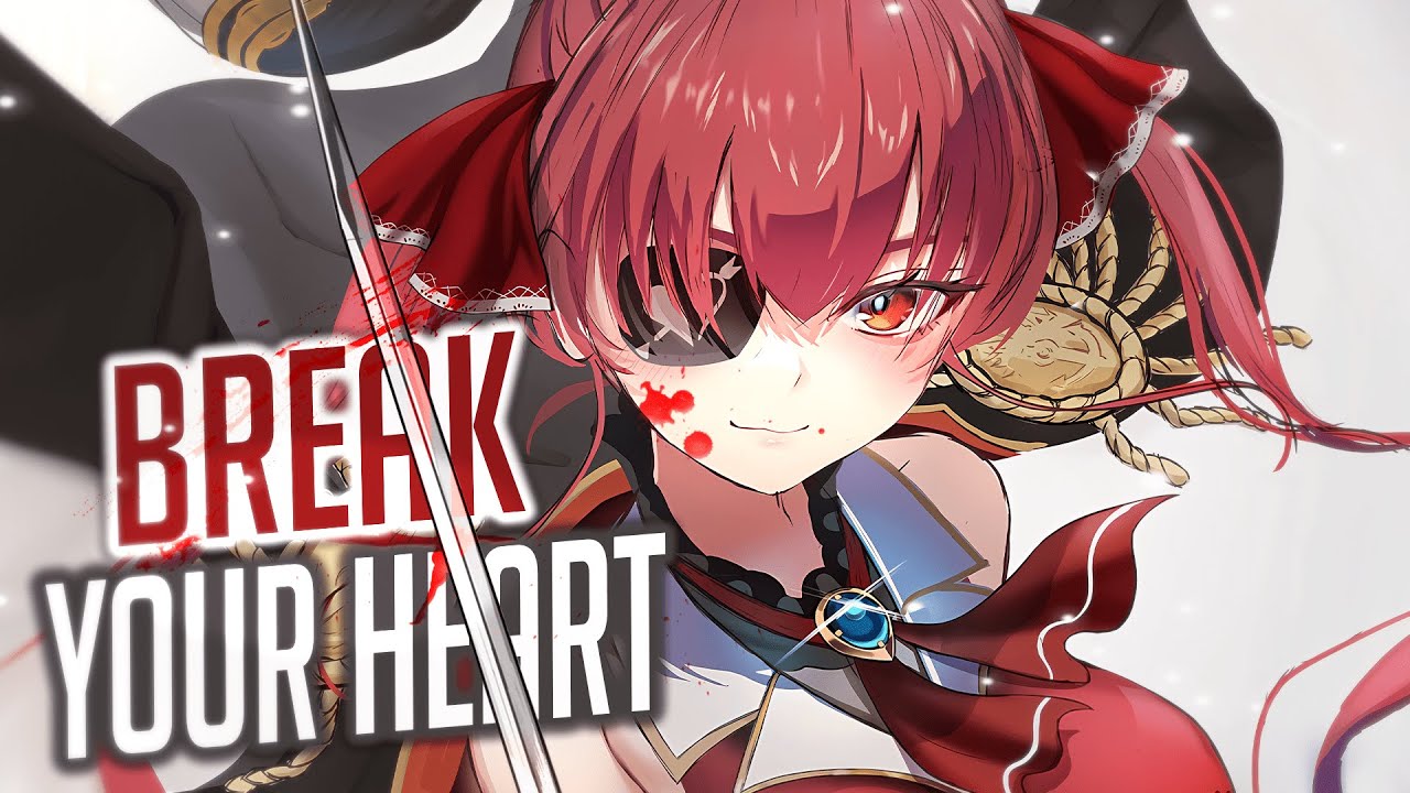 Nightcore - Break Your Heart (Rock Version) (Lyrics)