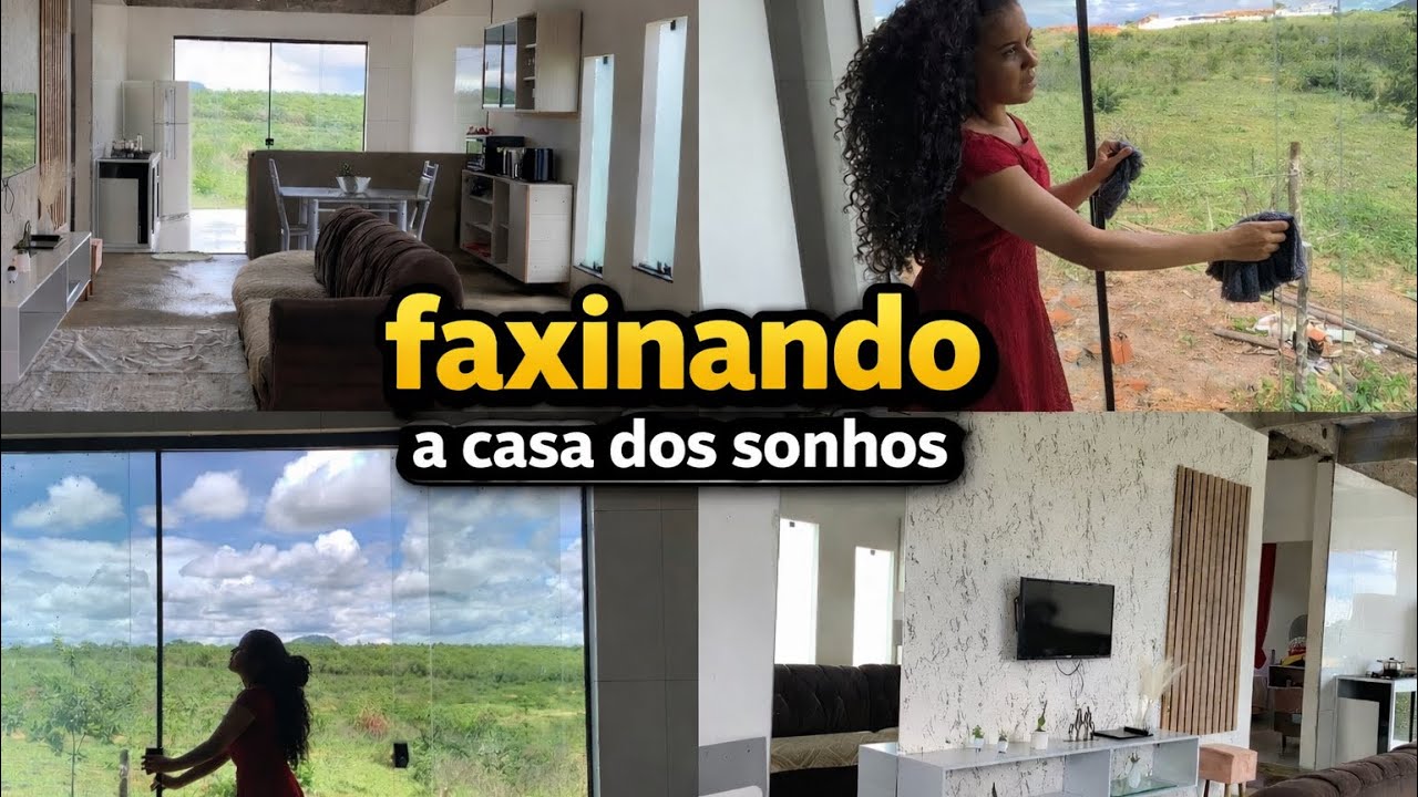 Minha casa dos sonhos em construção + faxina INTENSA 🏡✨