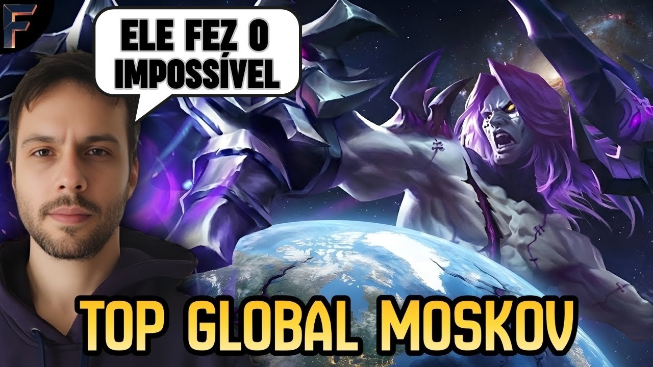 TOP GLOBAL MOSKOV MELHOR BUILD 2026 - Gameplay Mobile Legends