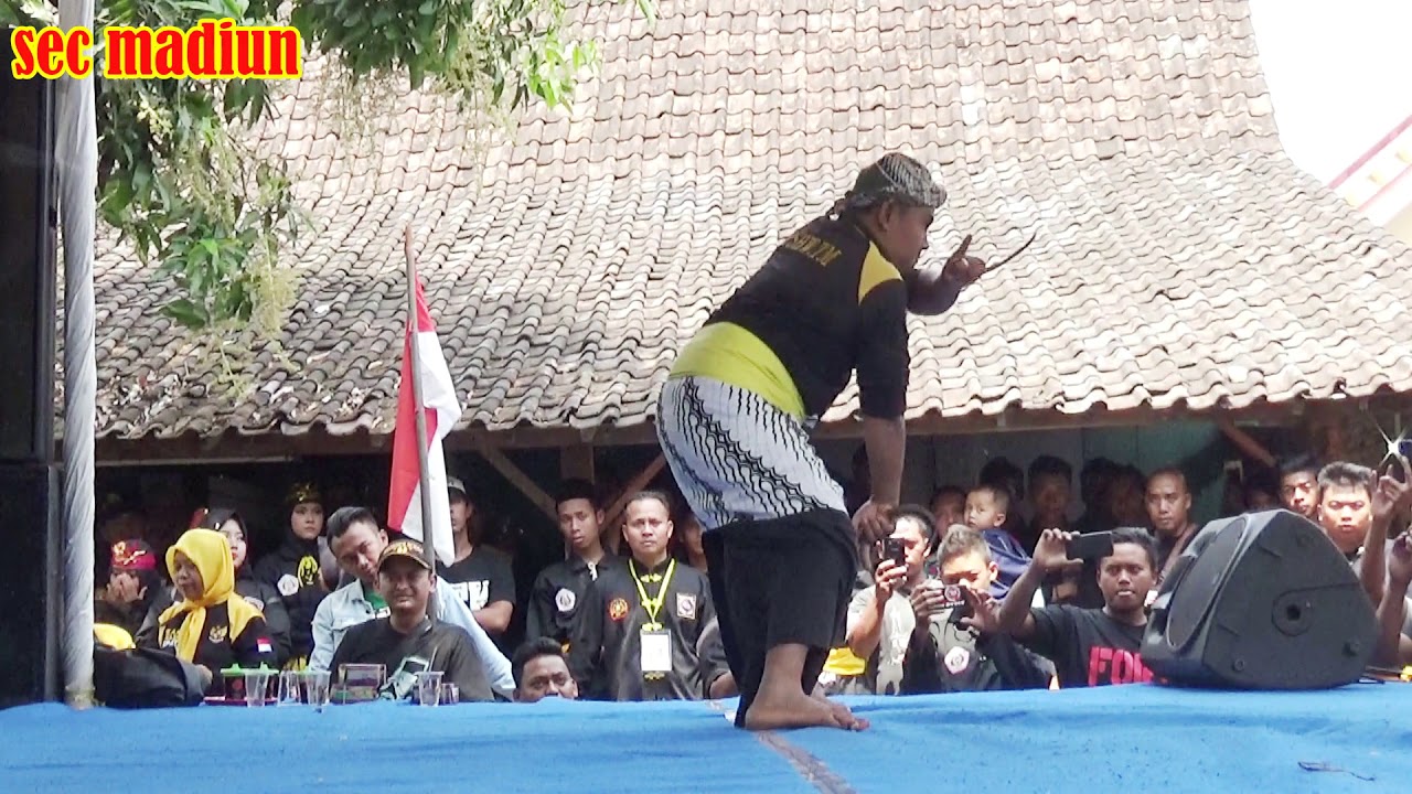Inilah satu2nya jurus keramat dari SH WINONGO senjata kerambik