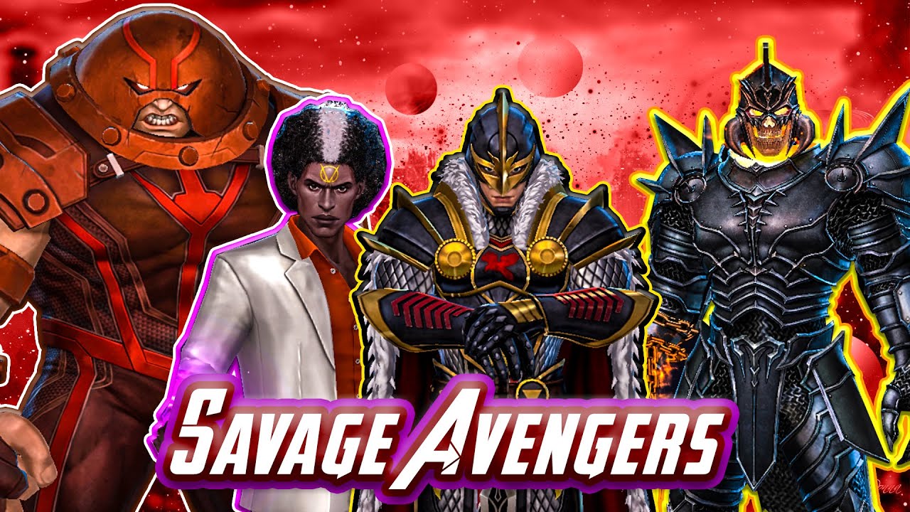 Savage Avengers Update | New Uniform Ghost Rider, Juggernaut & Voodoo T4 Skills + T3 Black Knight