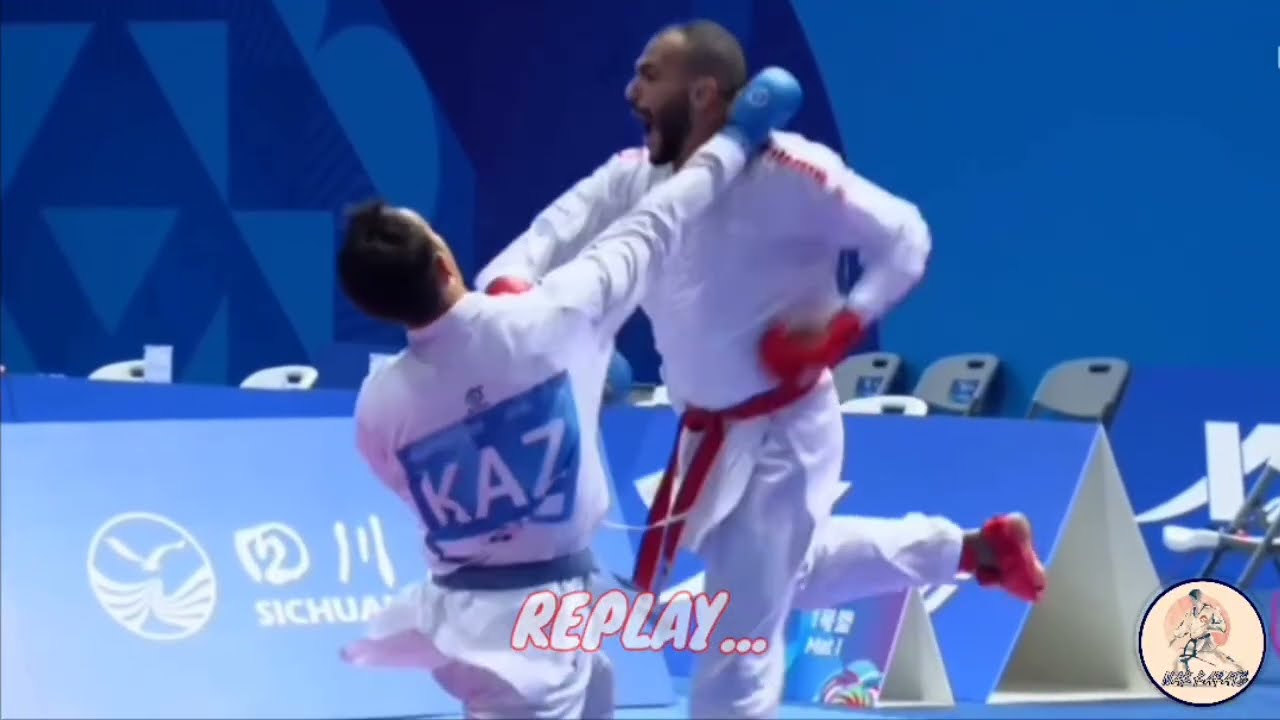 ABDELAZIZ 🇪🇬 vS AZHIKANOV 🇰🇿 | BRONZE MEDAL KUMITE -75KG | WORLD GAMES 2025