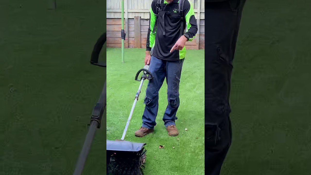 Ego Bristle brush in action