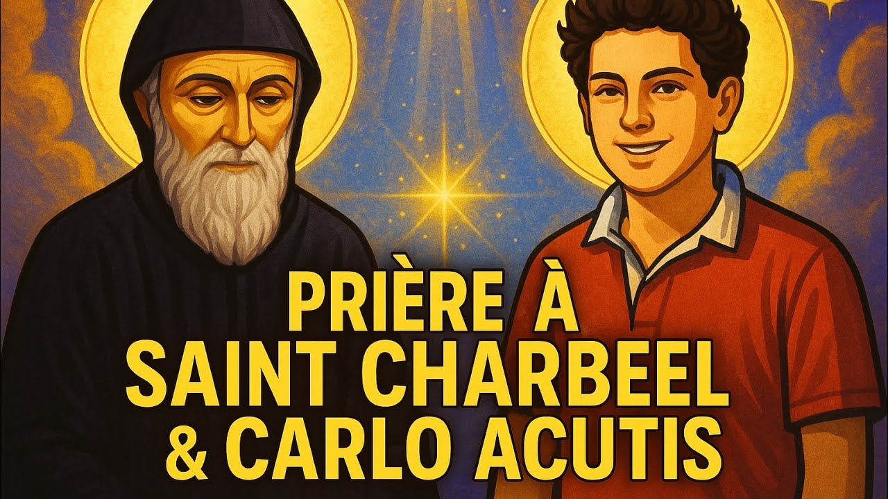 🕊️ SAINT CHARBEL et CARLO ACUTIS ont Un MESSAGE IMPORTANT Pour Une GUÉRISON DÉFINITIVE 🙏