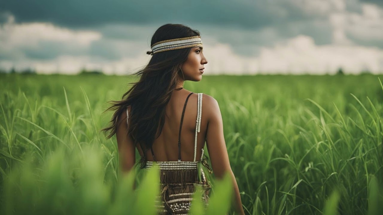 Serenity in Native America: Relaxing Scenes with Traditional Flute Music for Joy and Relaxation