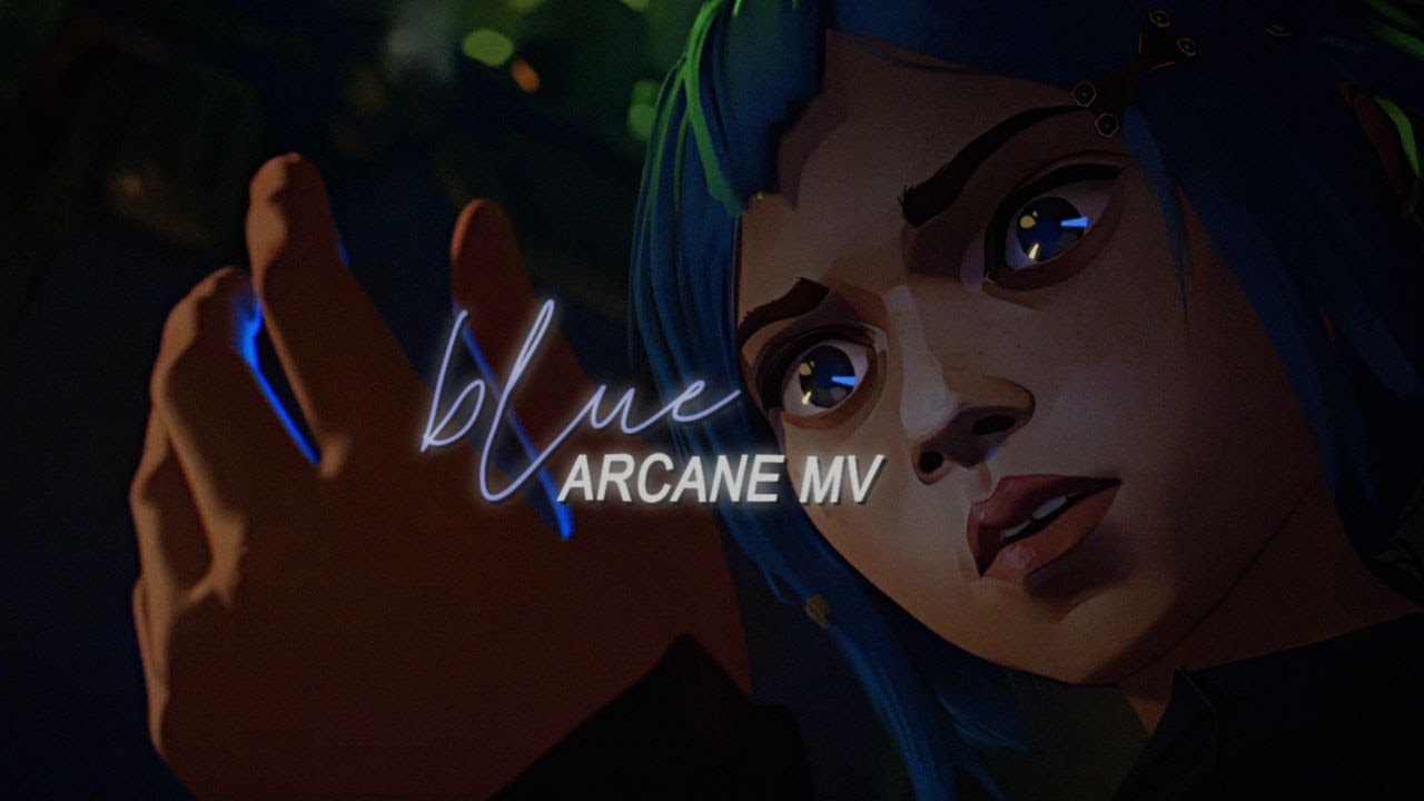 [4K] BLUE- Billie Eilish Arcane Jinx MV