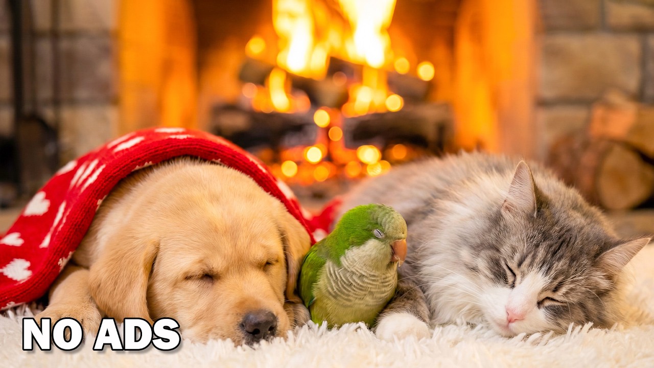 Dog TV • Cat TV 🐶😺 - Bird Visit 🐦12 Hours Of Pets Music🎶 Anti-Separation Anxiety Relief💖No Ads