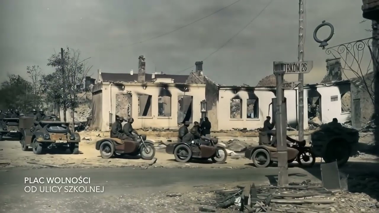 Żywa historia Kamieńska   Wybuch II wojny światowej