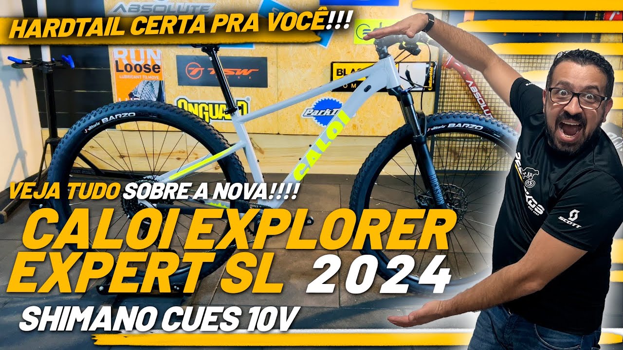 CALOI EXPLORER EXPERT SL 2024 - CUES 10v | HARDTAIL CERTA PARA VOCÊ! | PEDALOKOS