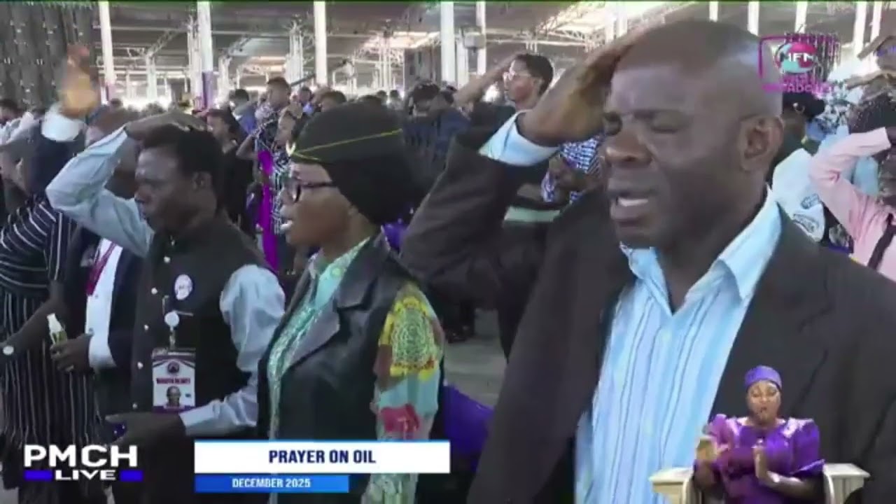 Prayers on Oil and Directives led by Dr DK Olukoya