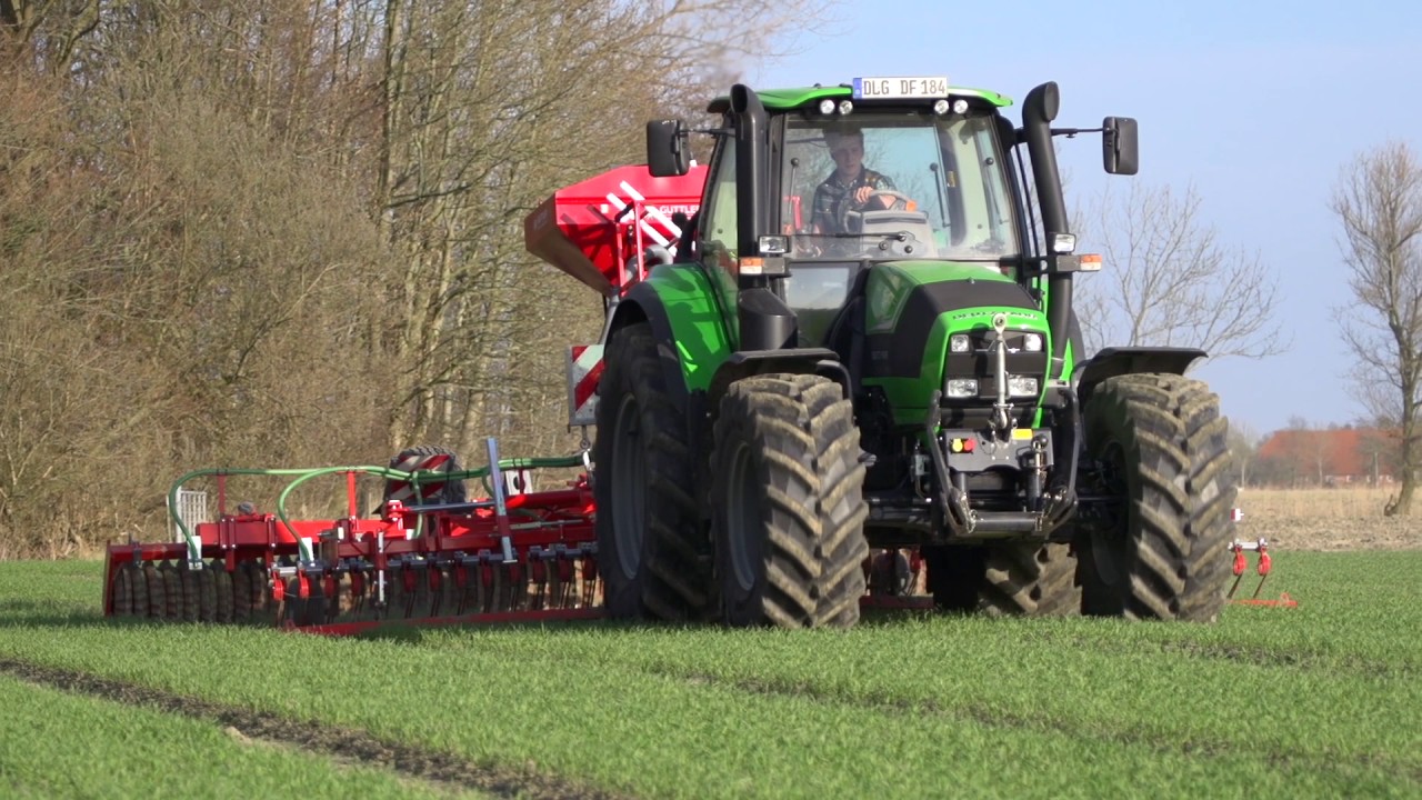 Güttler GreenMaster im Einsatz. Zur Grünlandpflege, -Nachsaat und im Acker. Dynamisch. Effektiv.