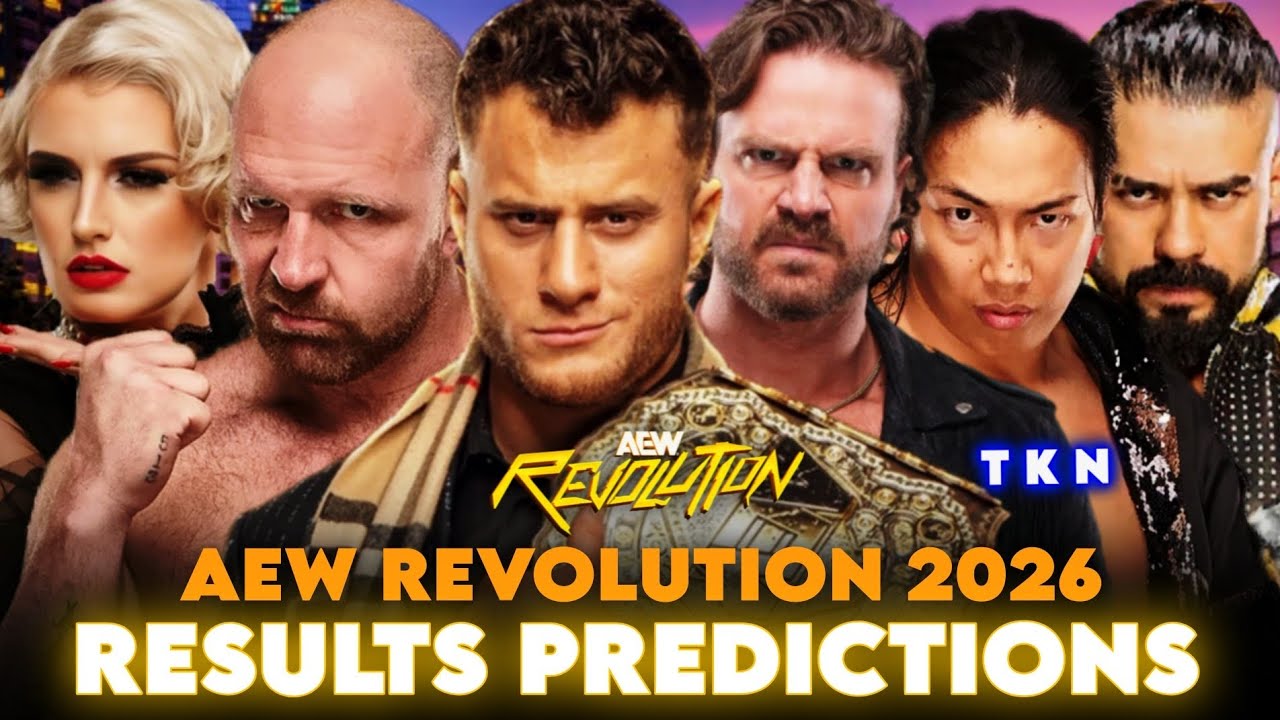 AEW Revolution 2026 Results Predictions 