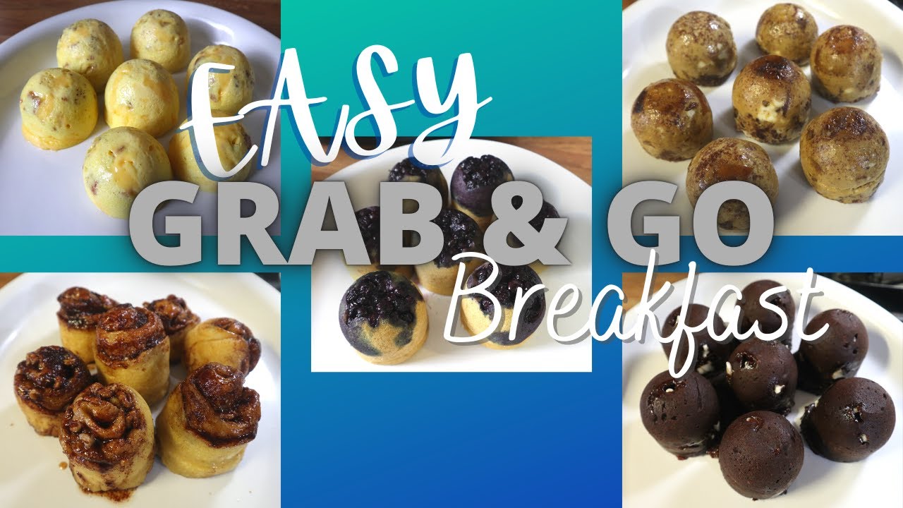 EASY GRAB AND GO BREAKFAST/INSTANT POT RECIPES/SCHOOL OR WORK