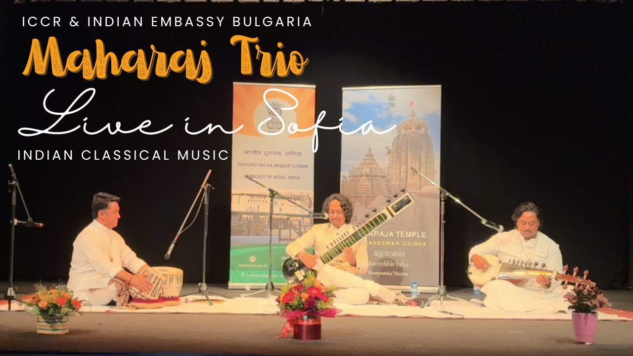 Abhishek Maharaj | Maharaj Trio | Live Concert | Bulgaria | ICCR | Indian Embassy Sofia