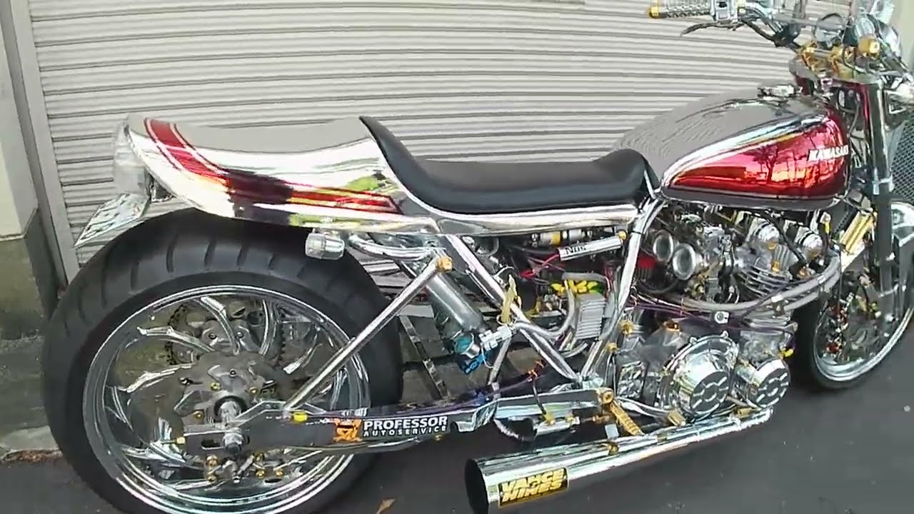 Z1　ピカピカ　クローム　PM　極太　NOS　FIX　大黒Z