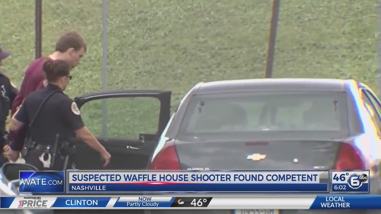 Waffle House shooting suspect Travis Reinking found competent for trial
