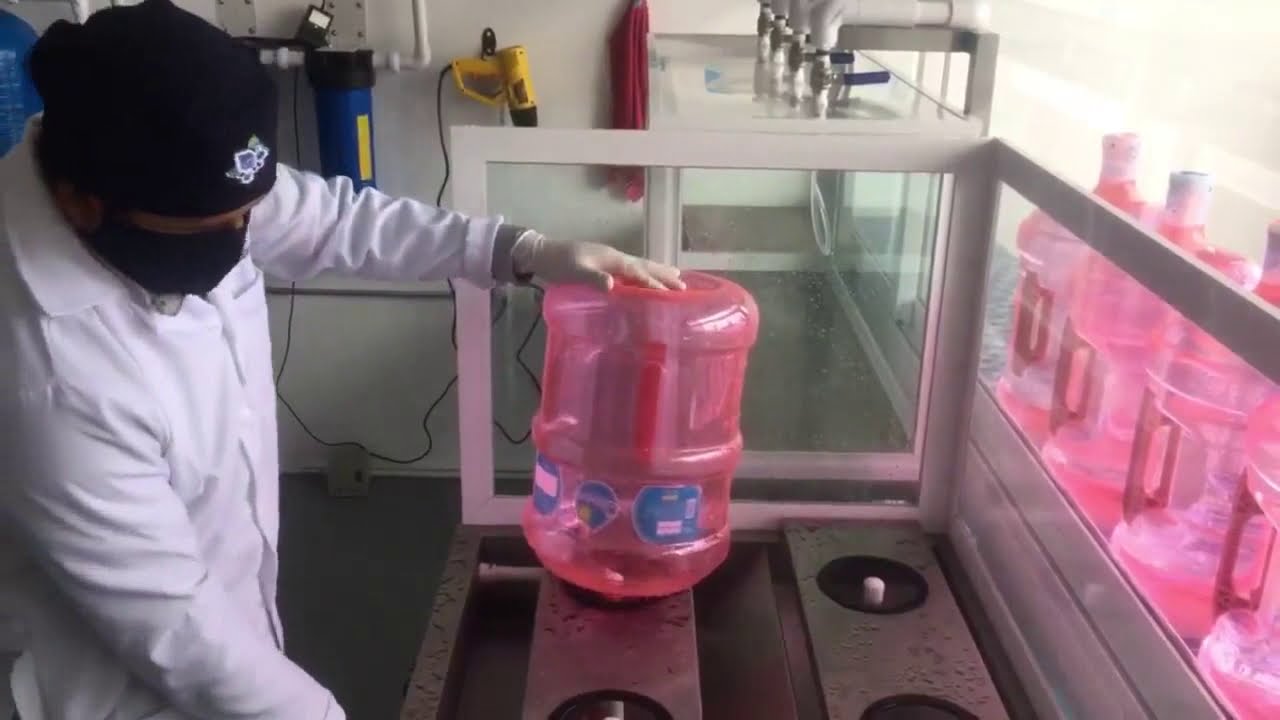 PROCESO DE LAVADO Y LLENADO