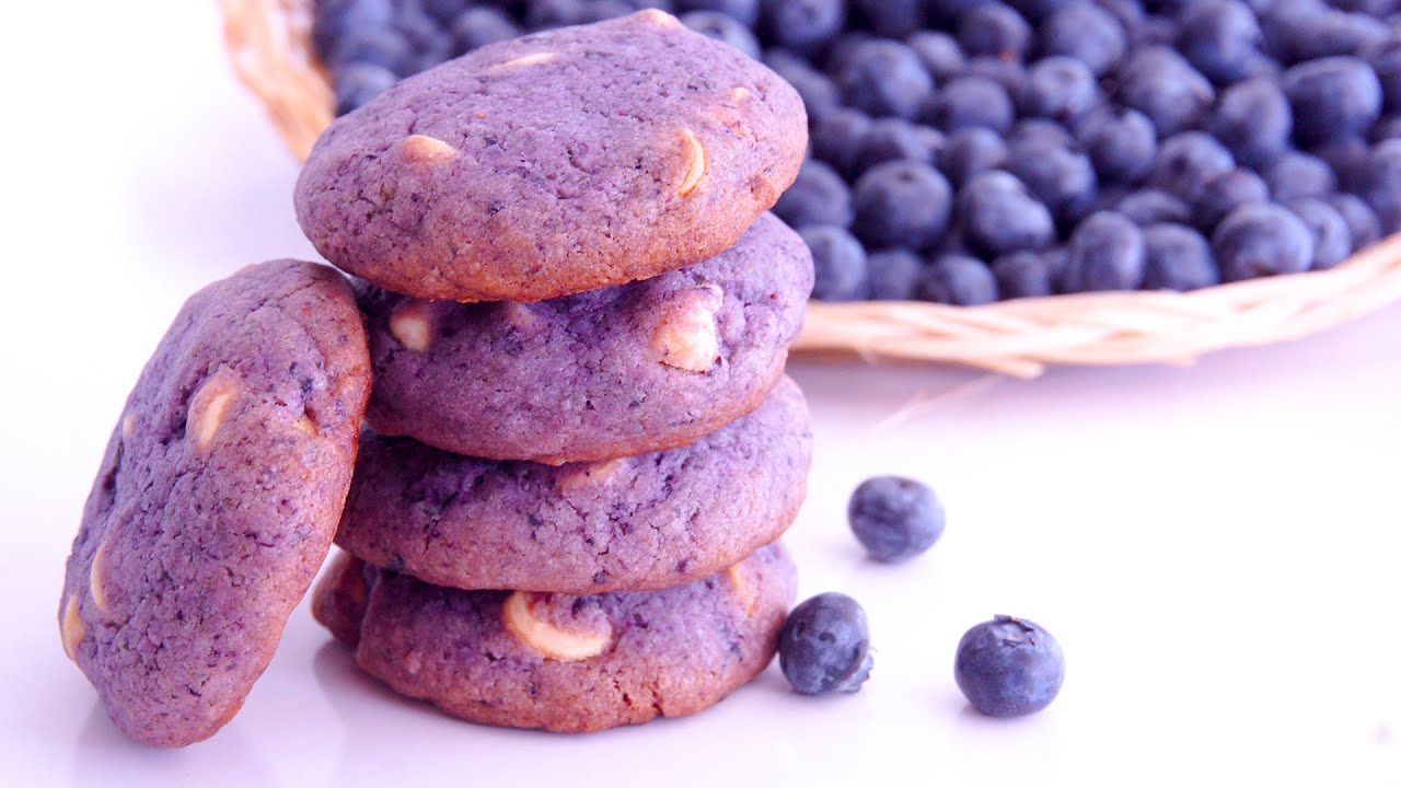 Blueberry White Chocolate Cookies Recipe