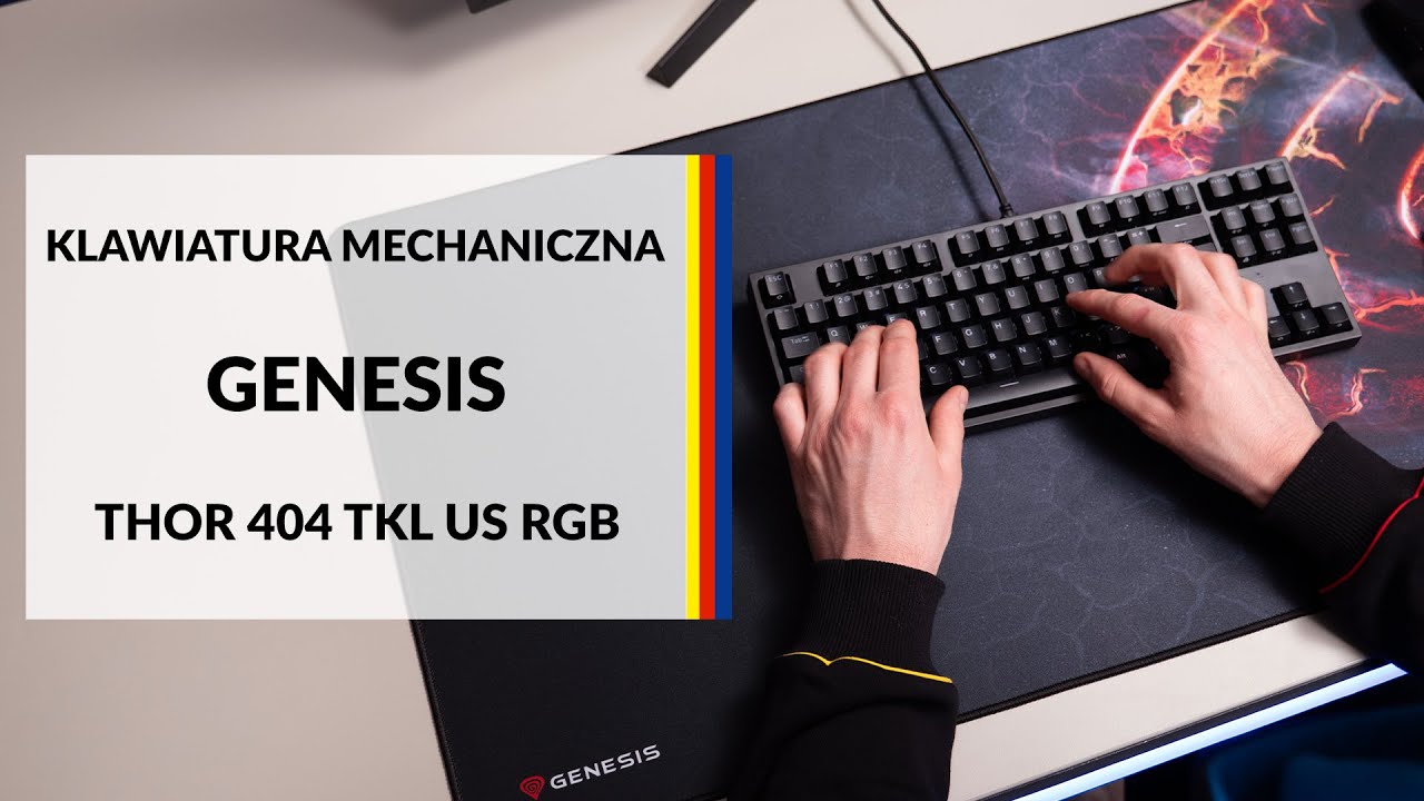 Klawiatura mechaniczna Genesis Thor 404 TKL – dane techniczne – RTV EURO AGD