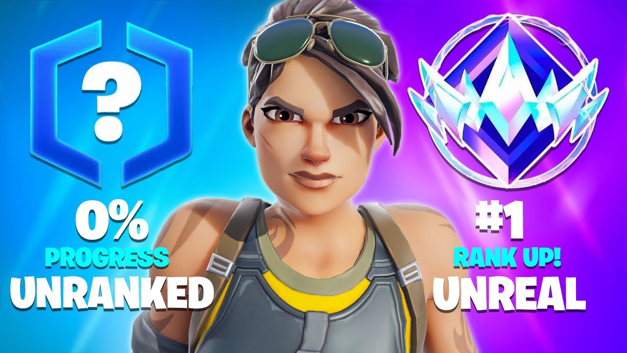 Скоростной забег Unranked to Unreal Reload Ranked (рейтинг Fortnite)