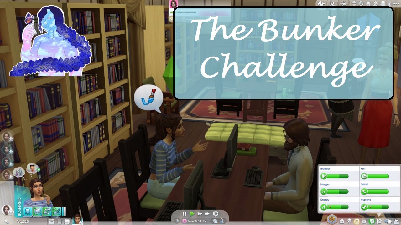 Humble Beginnings - The Bunker Challenge (Pt 1) - Sims 4
