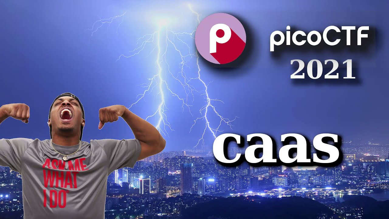 PicoCTF Walkthru [33] - caas (Command injection)