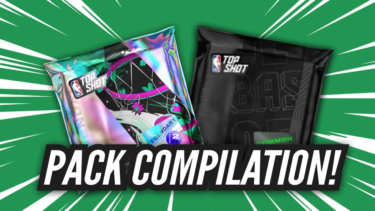 NBA Top Shot Pack Opening Compilation