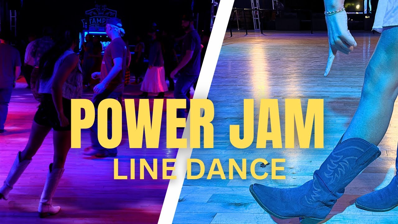 The BEST Power Jam Line Dance Tutorial You Will EVER See
