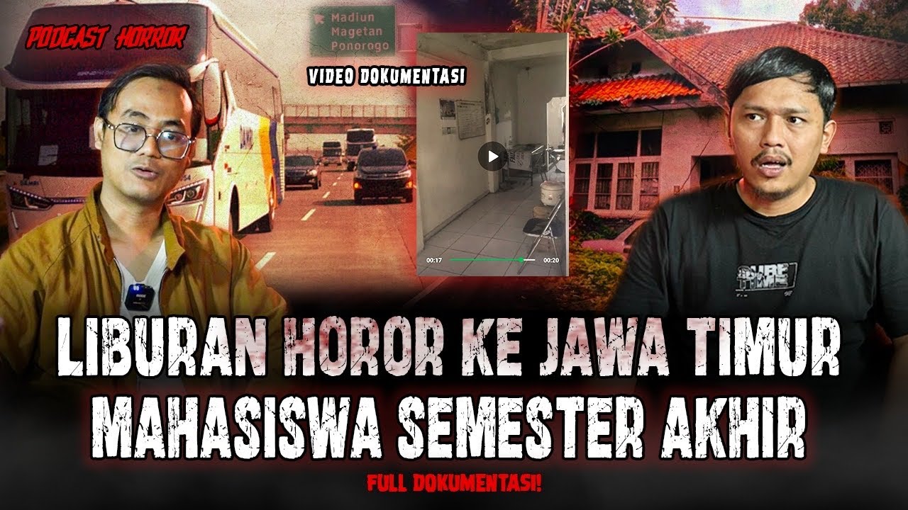 LIBURAN PALING HOROR KE JAWA TIMUR,SINGGAH DIRUMAH BIRU ANGKER!LIAT DOKUMENTASINYA BIKIN MERINDING!!